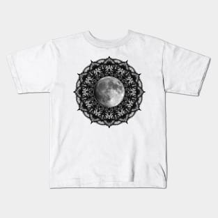 Moon Mandala Kids T-Shirt